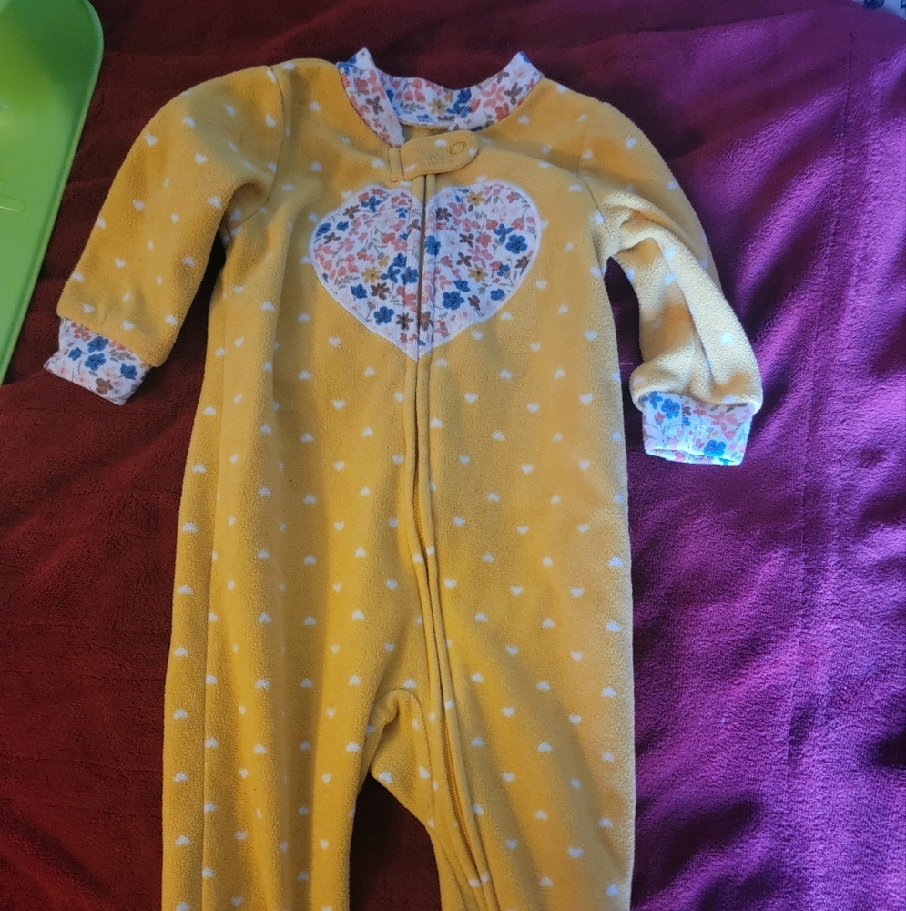 Carters Fleece Pajama 6 Months